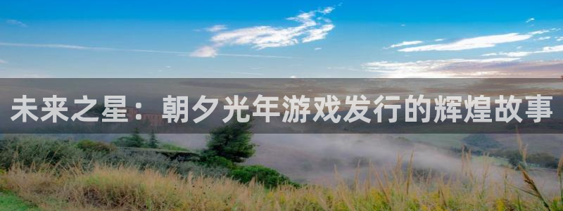 亿万28官网注册方法是什么意思：未来之星：朝夕光年游戏发行的辉煌故事