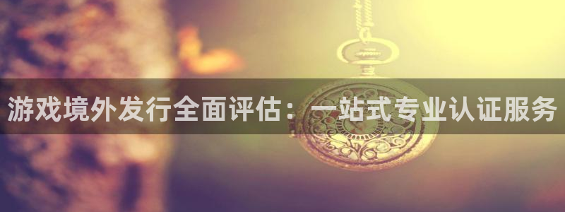 亿万28官网注册地址在哪里：游戏境外发行全面评估：一站式专业认证服务